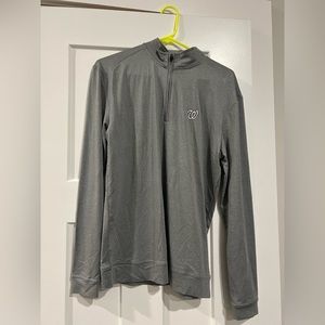 Washington Nationals Johnnie-O quarter zip size S